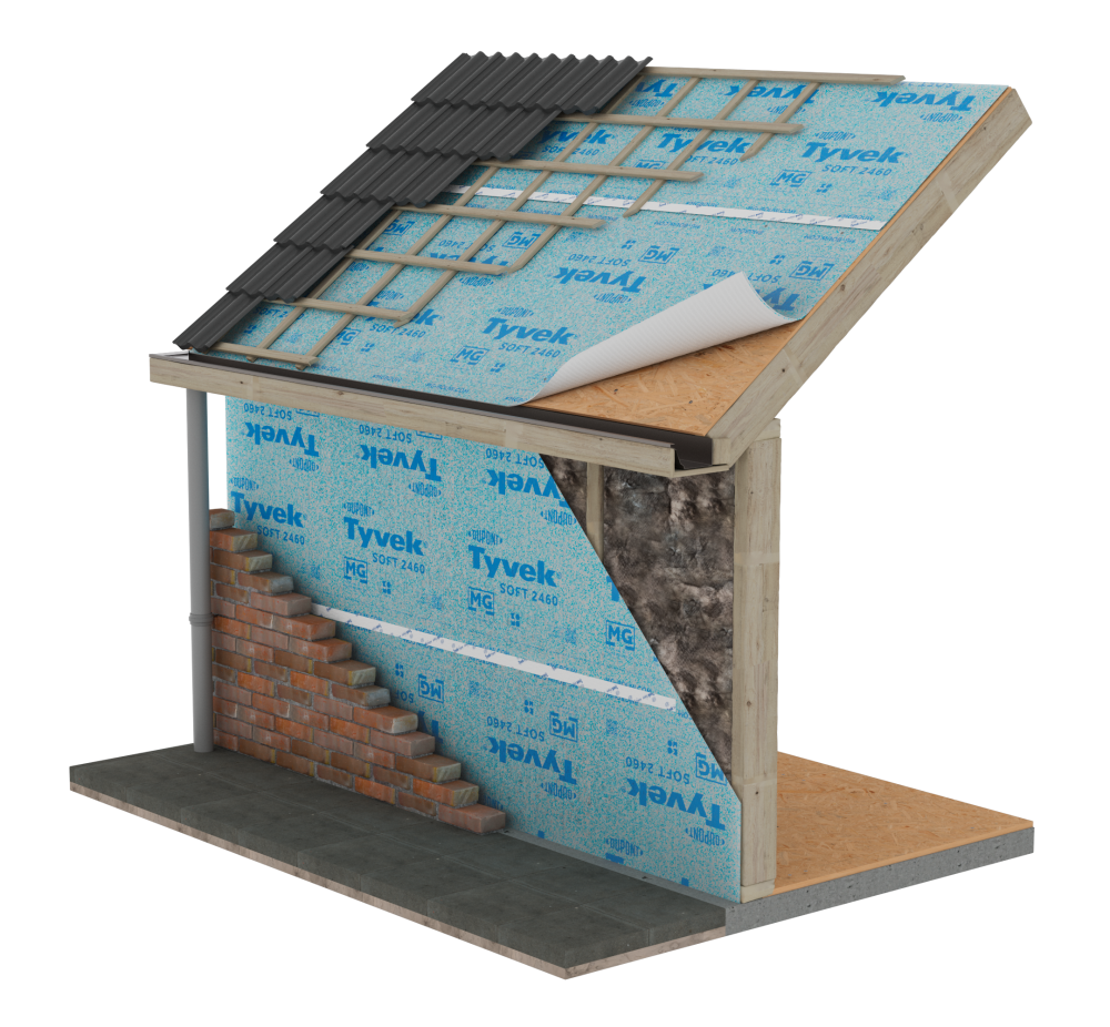Meuwissen TYVEK Soft Wand dak buitenzijde 20210630 e1709890184813